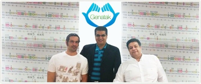 CEO of Pride Group with representatives of Genatak